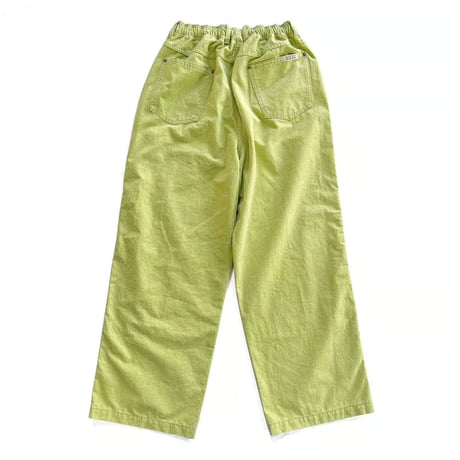 COMFORTABLE REASON - Double Knee Pigment Pant