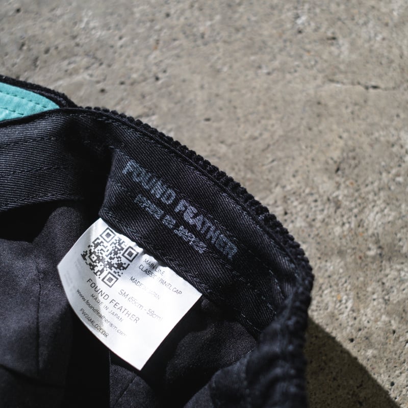 FOUND FEATHER - Classic 6 Panel Cap - 8W Cordur