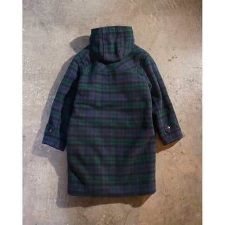 80's L.L.Bean - Checked Duffle Coat