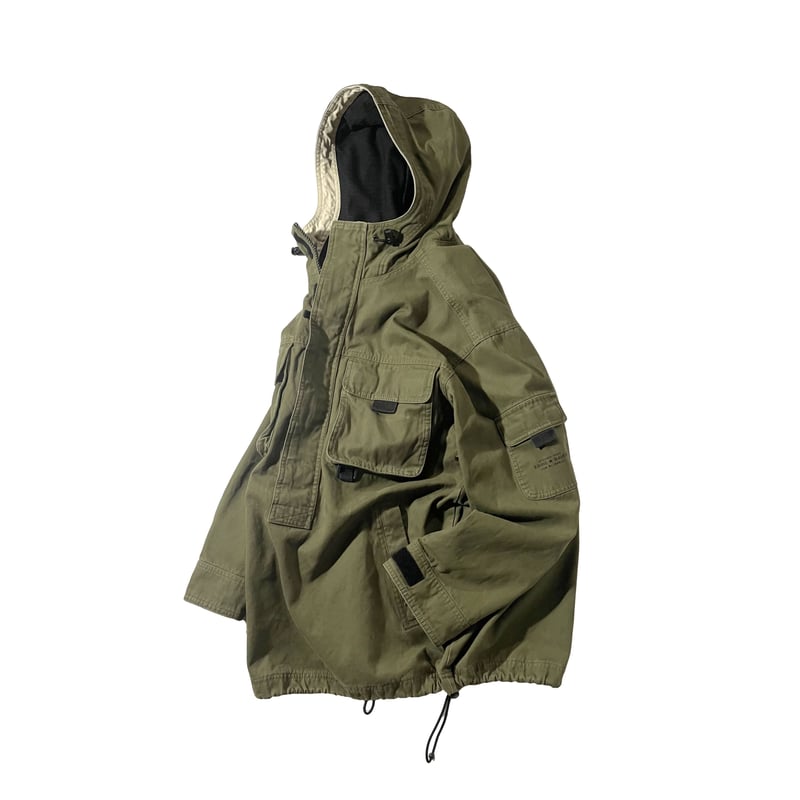 【新品】Eddie Bauer オリーブグリーン モッズコート Eddie Bauer LEGEND - Cotton Pullover Jacket | LOFT