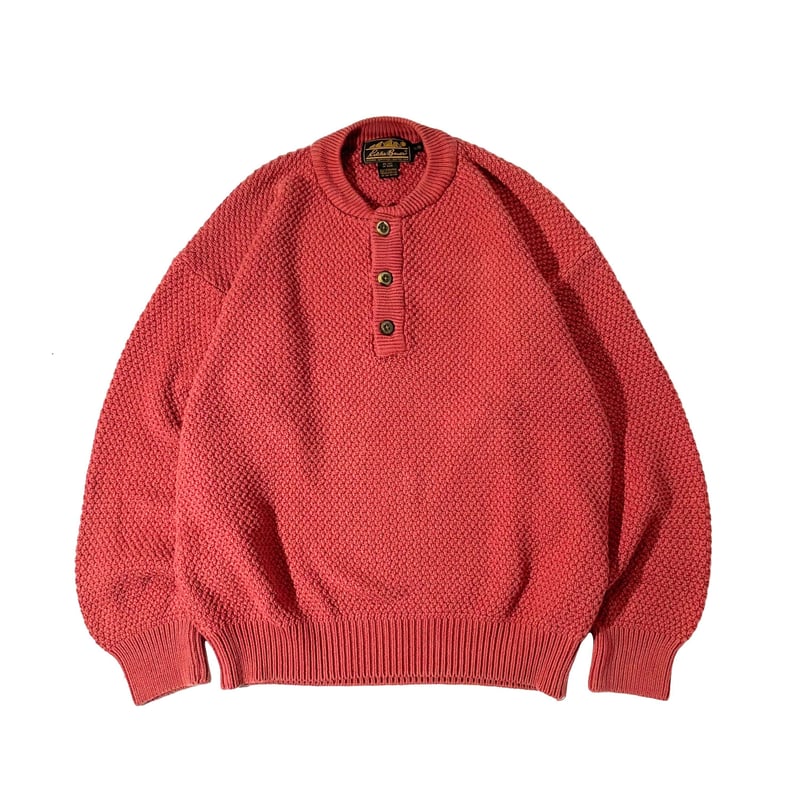 トップス 00s y2k Eddie Bauer henry neck knit Eddie Bauer - Cotton Henry Neck Knit | LOFT