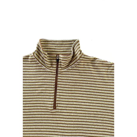 COMFORTABLE REASON - Multi Border L/S Stand Zip