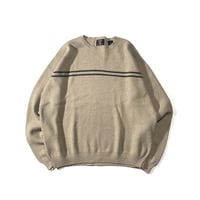 00's ARROW - Striped Cotton Sweater