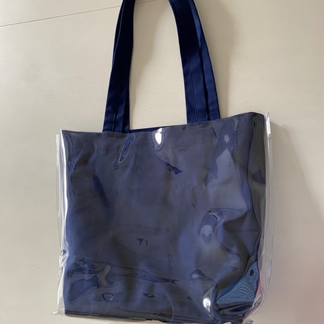 🚙OLD magazine PAGE.....vinyl TOTE BAG