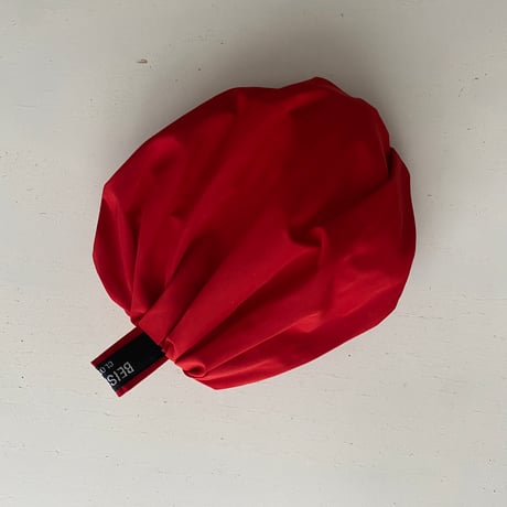 RED taffeta tissue case "PUFF"