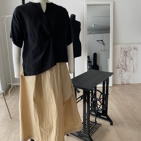 COTTON nylon SKIRT