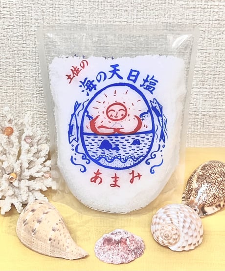 土佐の海の天日塩「あまみ」400g