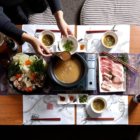冷凍こってりスープ4食セット（麺付き）