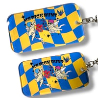 天使アクリルキーホルダー