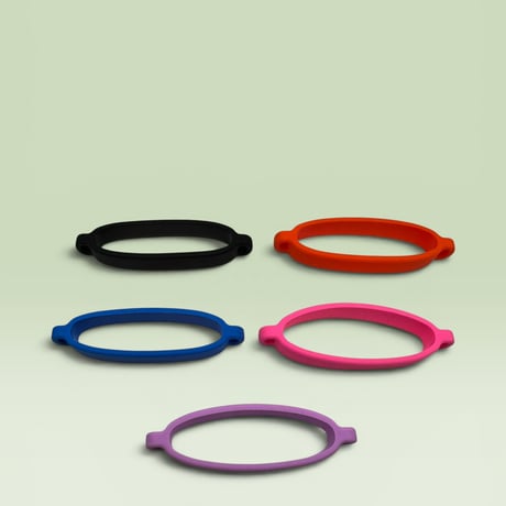 BE MINEハート＆薔薇モチーフ タンブラーハンドル / ストラップ