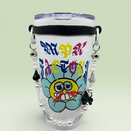 パール＆クリアモチーフ タンブラーホルダー