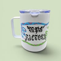 12oz ハンドル付き ステンレスマグタンブラー