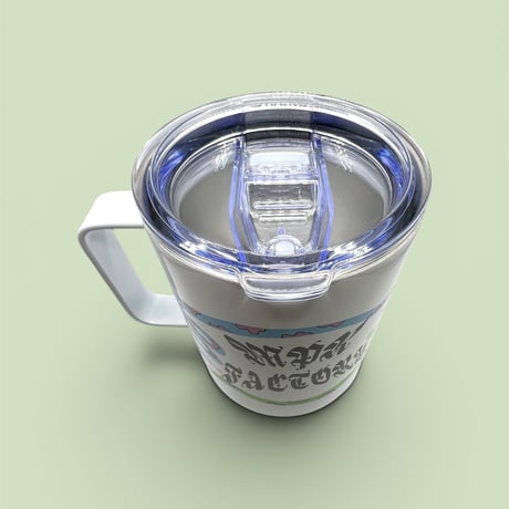 12oz ハンドル付き ステンレスマグタンブラー