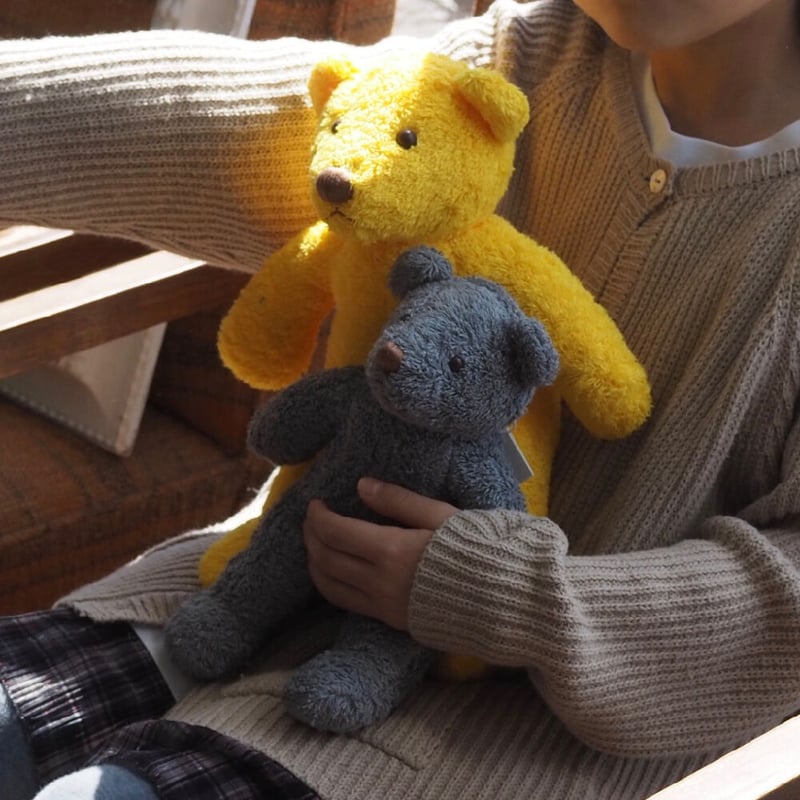 MON SEUIL TEDDY HOUSE お手玉タックン イエロー Twinkle Twinkle Moon