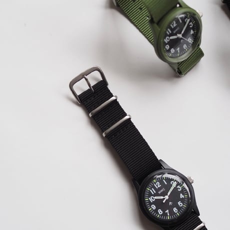 MWC-military watch company-ミリタリーウォッチ ブラック