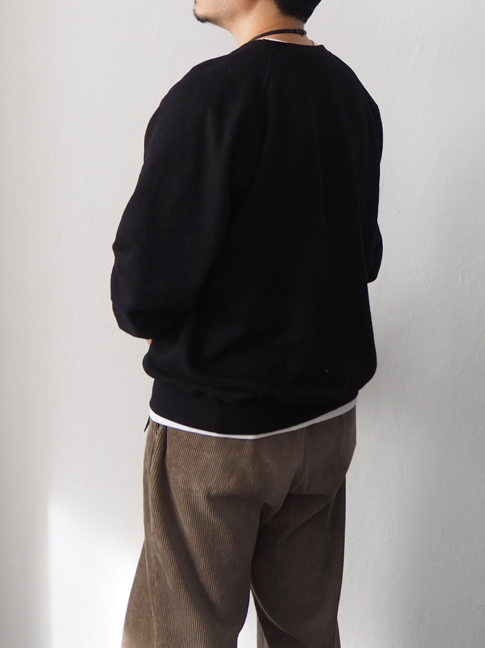 日本製スウェット ブラック XLサイズ | BROWN and ordinary.