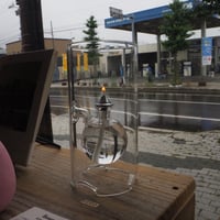 チェコ ガラスオイルランプ Mサイズ
