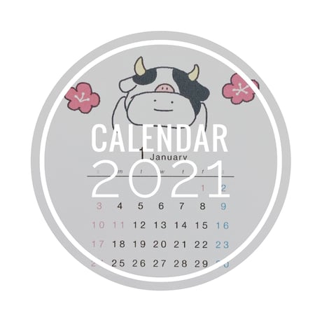 senaのねこカレンダー2021