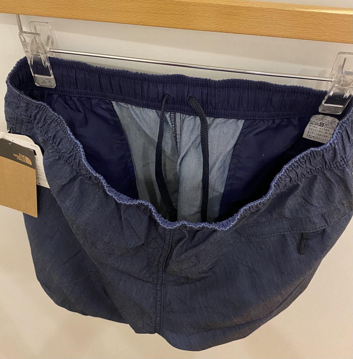 【未使用】THE NORTH FACE ナイロンインディゴデニム ショーツ XL THE NORTH FACE - Nylon Denim Versatile Short / ナイロン