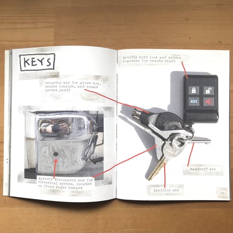 TOM SACHS "Caprice Owner's Manual (3rd)"