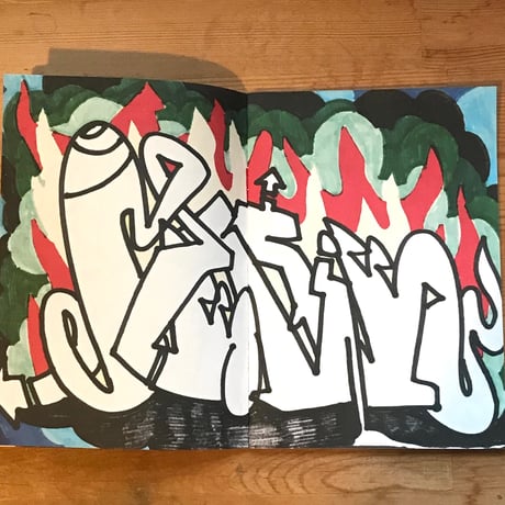 MELLIE "Bomb Steady Doodles" (signed)