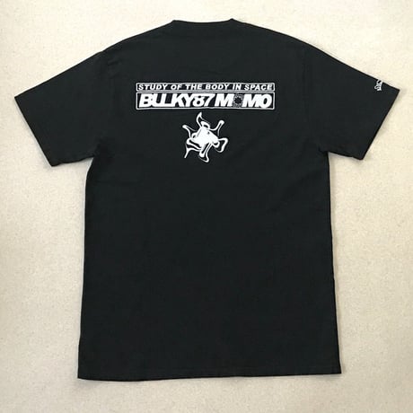 MOSA "BULKY T-SHIRTS B&W 1 size M with zine & 2stickers"