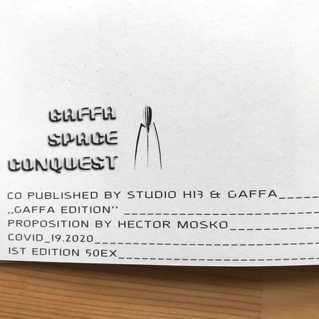 GAFFA "SPACE CONQUEST" BY HECTOR MOSKO