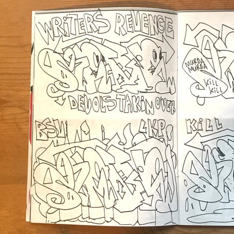 MELLIE "Bomb Steady Doodles" (signed)
