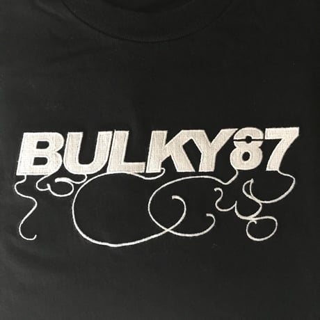 MOSA "BULKY T-SHIRTS B&W 1 size M with zine & 2stickers"