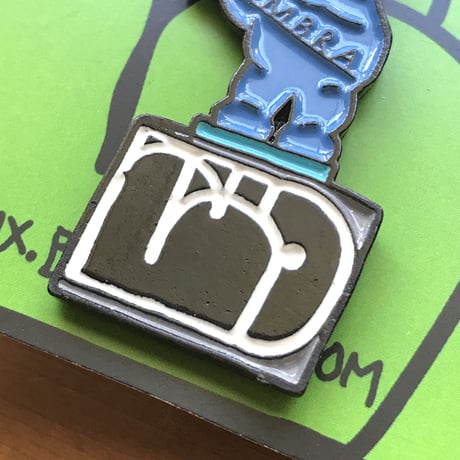 ZOMBRA "Cookie Monster pin"