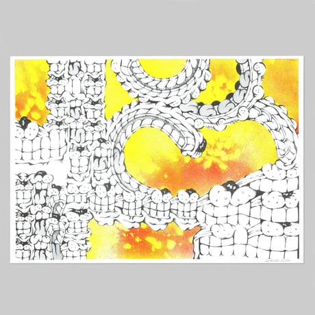 Pablo Dalas "Printed Noises #1 print"