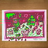 Tim Comix "RIP silkscreen print"