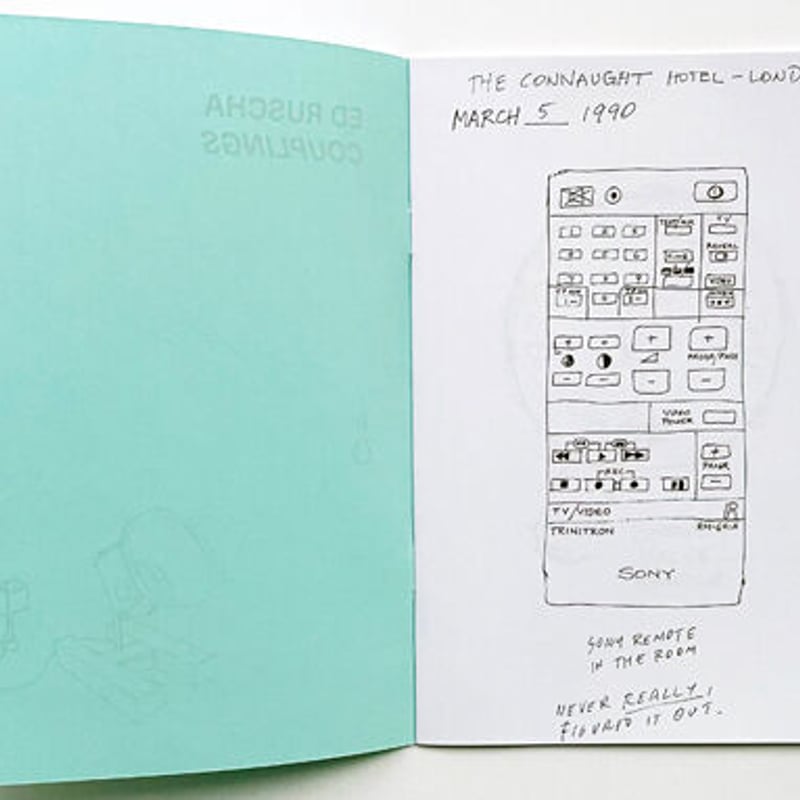 Edward Ruscha エドワード・ルシェ／カタログレゾネ 函付き２冊組 Edward Ruscha / Catalogue Raisonne of the Works