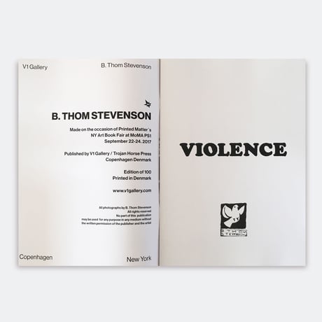 B.THOM STEVENSON "VIOLENCE"