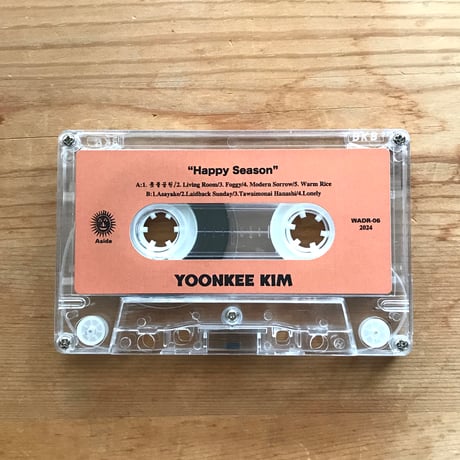 YOONKEE KIM & YUSUKE TANAKA "Happy Season" cassette