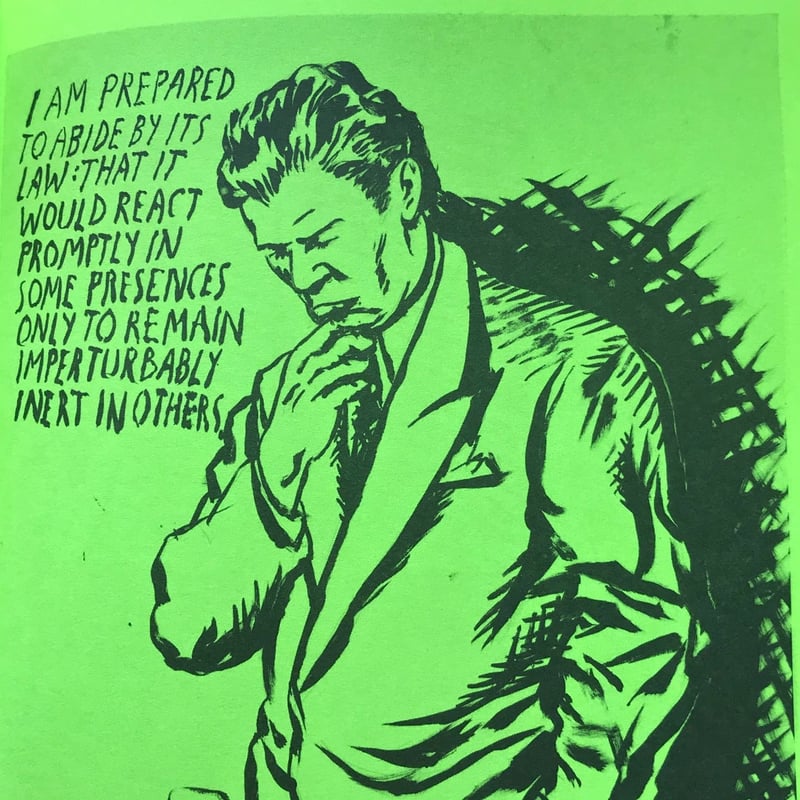 RaymondPettibon 画集 Raymond Pettibon. Just Happy to Be Working. 1985 | MoMA