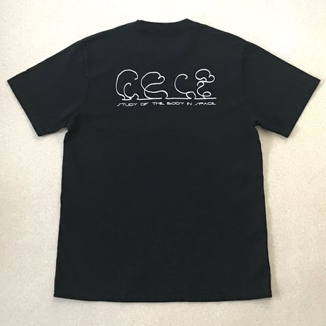MOSA "BULKY T-SHIRTS B&W 2 size M with zine & 2stickers"