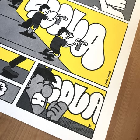 SKOLAS "Untitled Risograph Print"
