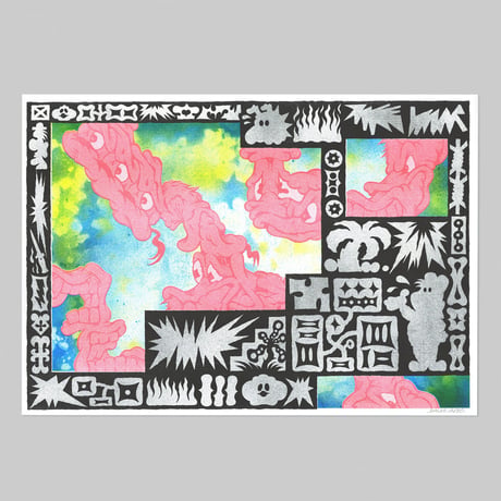 Pablo Dalas "Printed Noises #2 print"
