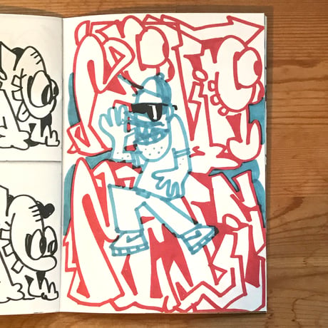 MELLIE "Bomb Steady Doodles" (signed)