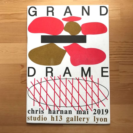 CHRIS HARNAN "GRAND DRAME" with POSTER
