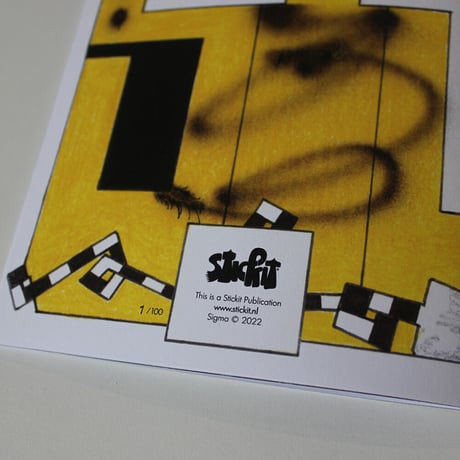Sigma "A small zine by Sigma" 1st edition