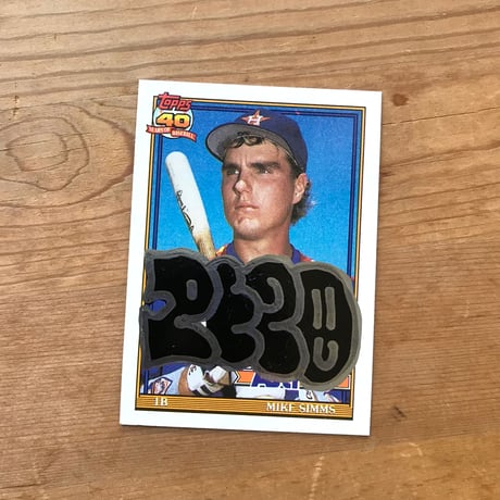 PEZ "Handmade Stickers + BaseBallCard pack"