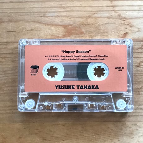 YOONKEE KIM & YUSUKE TANAKA "Happy Season" cassette