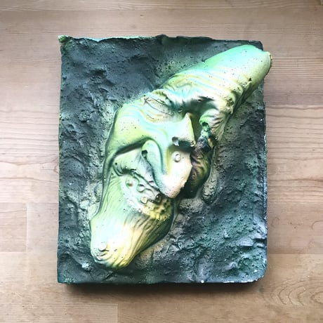 "Mask Statue in 2017 untitled#1(WITCH)" ALEXANDRE BAVARD aka MOSA