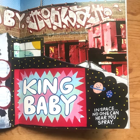 KING BABY "[MUFFLED CLANG]"