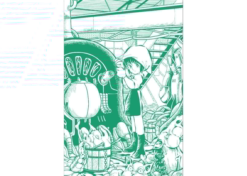 高橋葉介 ポストカード 6枚セット | 横手市増田まんが美術館