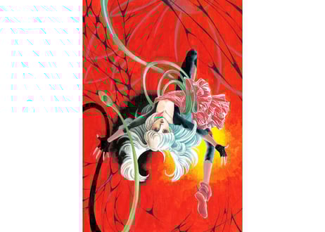 売れました。萩尾望都さんのシール CATEGORY 萩尾望都 | 横手市増田まんが美術館