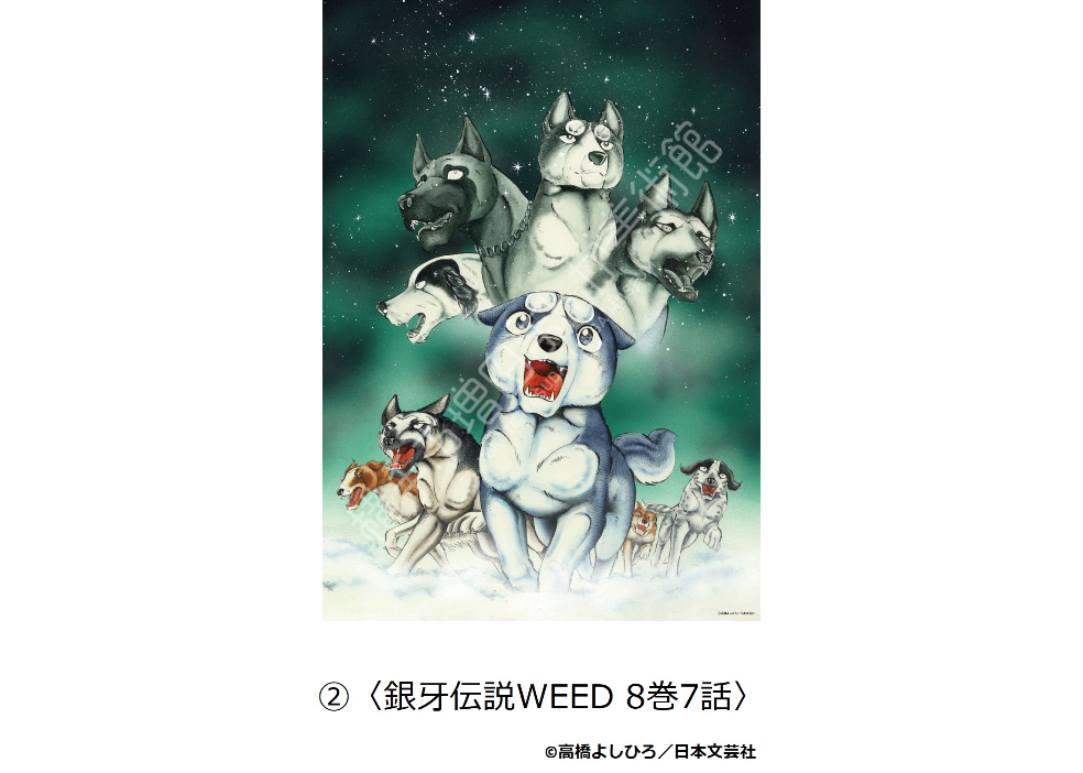 銀牙伝説 A4クリアポスター（全3種） | 横手市増田まんが美術館