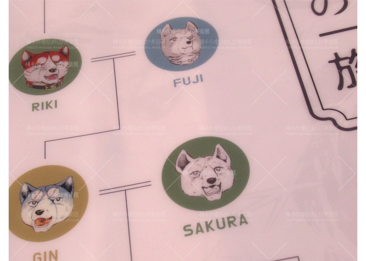 銀牙伝説 クリアファイル（全2種） | 横手市増田まんが美術館